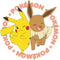 Girl's Pokemon Icon Pals Pikachu and Eevee T-Shirt