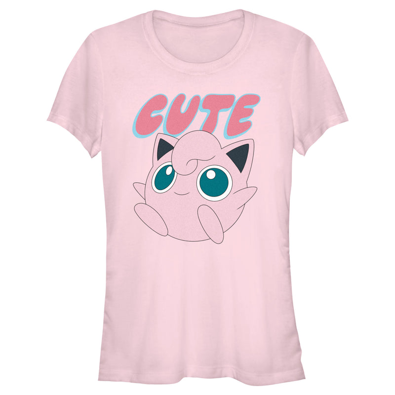 Junior's Pokemon Jigglypuff Cute T-Shirt