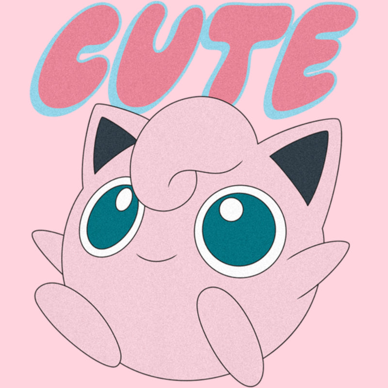 Junior's Pokemon Jigglypuff Cute T-Shirt