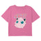 Girl's Pokemon Cute Jigglypuff Graphic T-Shirt