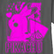 Boy's Pokemon Pikachu Sweet Pink Neon T-Shirt