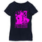 Girl's Pokemon Pikachu Sweet Pink Neon T-Shirt