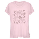 Junior's Pokemon Oddish Floral Doodles T-Shirt