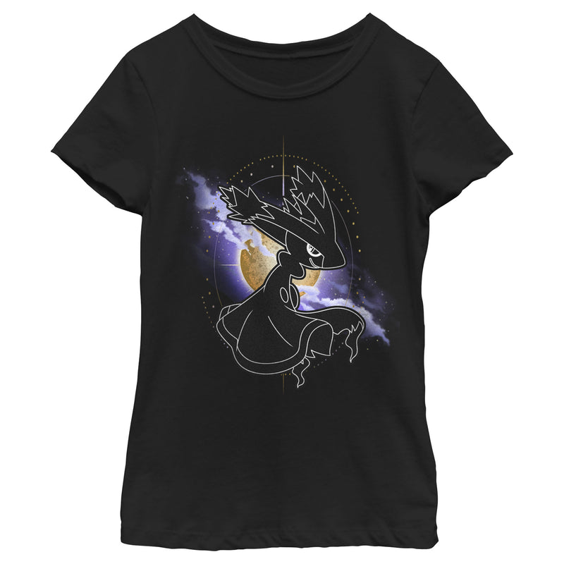 Girl's Pokemon Outer Space Mismagius T-Shirt