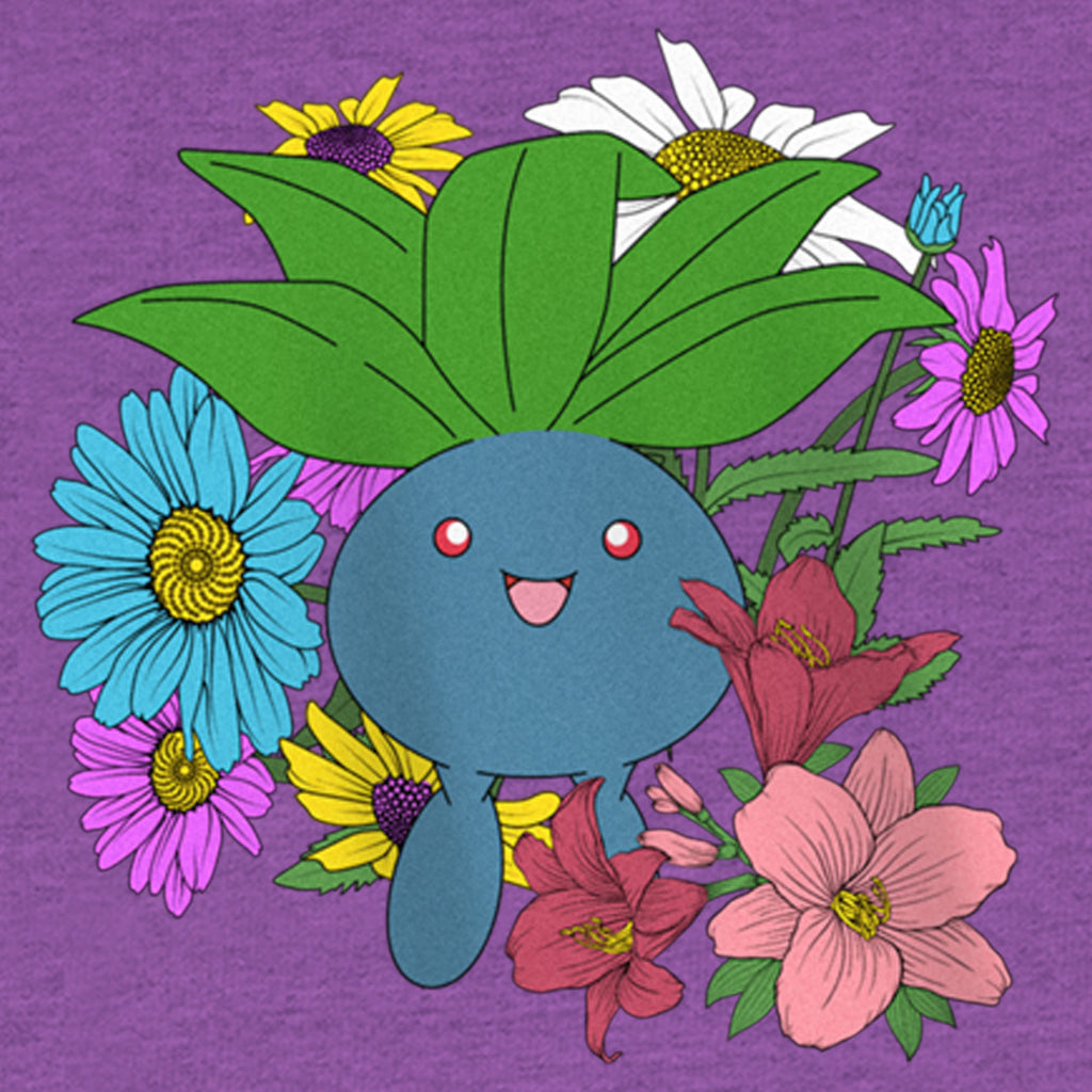 Girl's Pokemon Floral Oddish T-Shirt – Fifth Sun