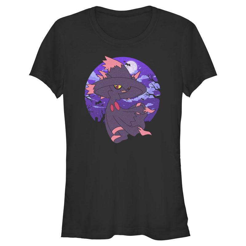 Junior's Pokemon Halloween Night Mismagius T-Shirt