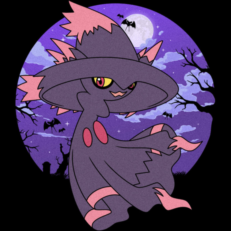 Junior's Pokemon Halloween Night Mismagius T-Shirt