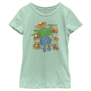 Girl's Pokemon Sunflower Oddish T-Shirt