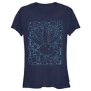 Junior's Pokemon Oddish Outline T-Shirt