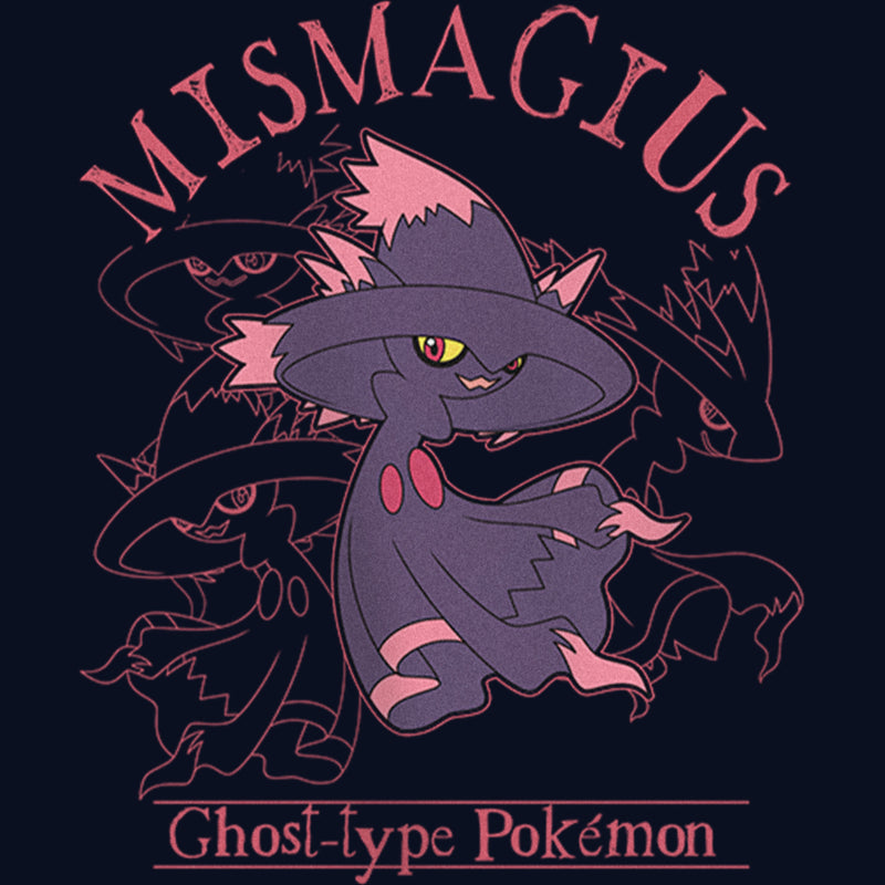 Girl's Pokemon Ghost Type Mismagius T-Shirt