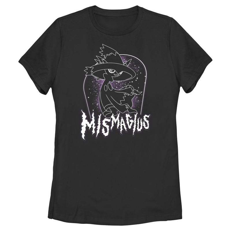 Women's Pokemon Lineart Mismagius T-Shirt