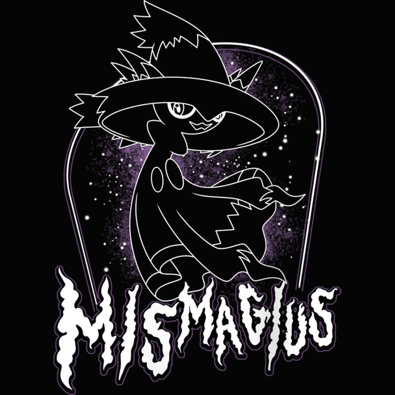 Junior's Pokemon Lineart Mismagius Racerback Tank Top