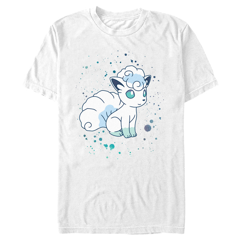 Men's Pokemon Paint Splash Vulpix T-Shirt