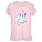 Junior's Pokemon Paint Splash Vulpix T-Shirt