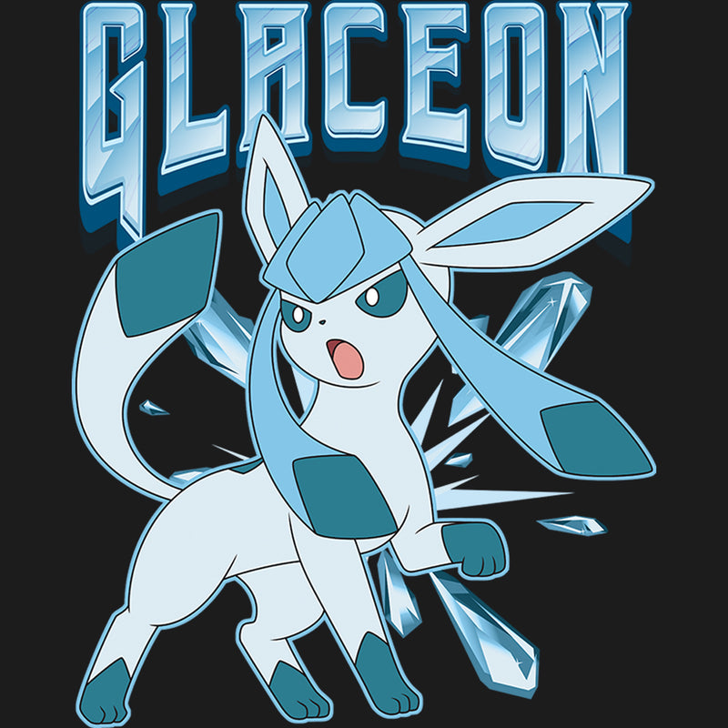 Junior's Pokemon Glaceon Ice Attack Festival Muscle Tee