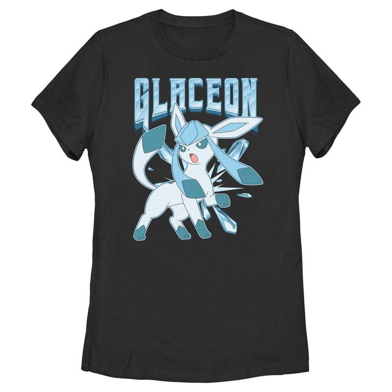 Women's Pokemon Glaceon Ice Attack T-Shirt