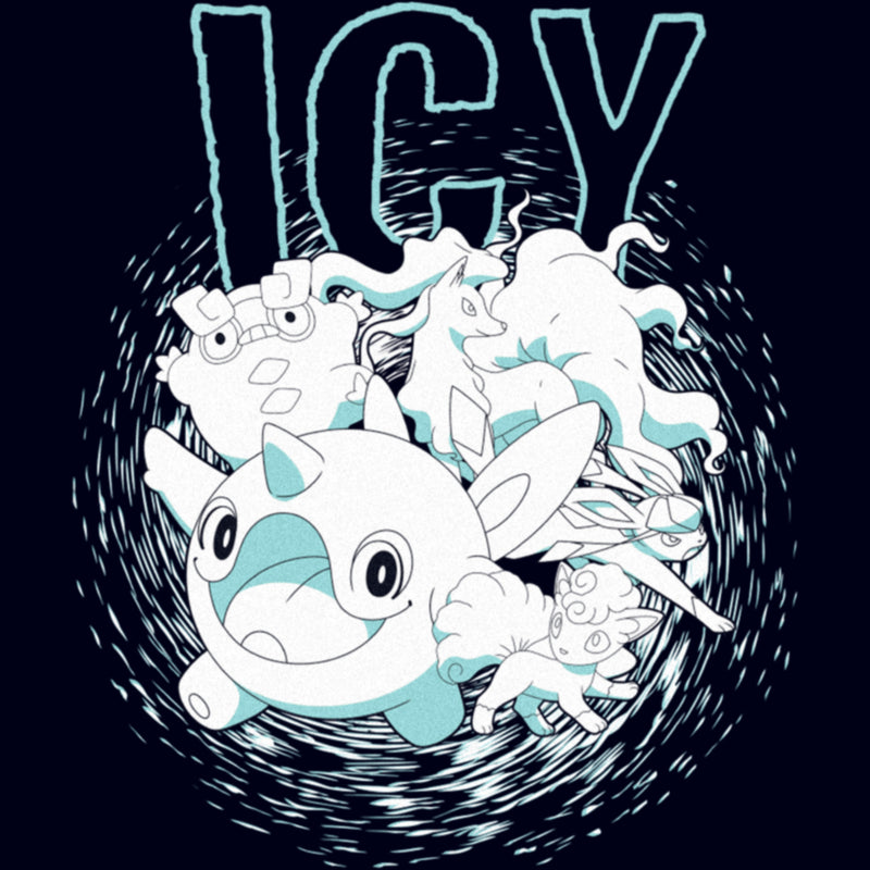 Women's Pokemon Icy Types T-Shirt