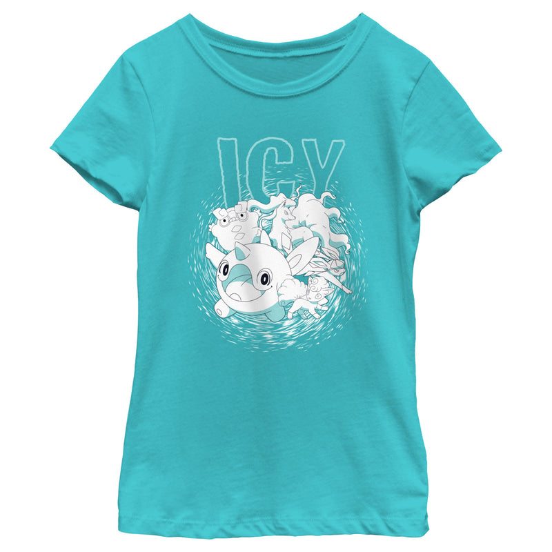 Girl's Pokemon Icy Types T-Shirt