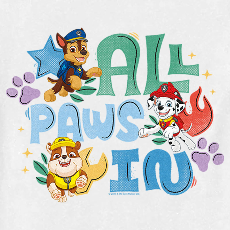 Toddler's PAW Patrol All Paws In T-Shirt