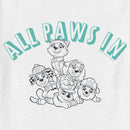 Toddler's PAW Patrol All Paws In Line Up T-Shirt