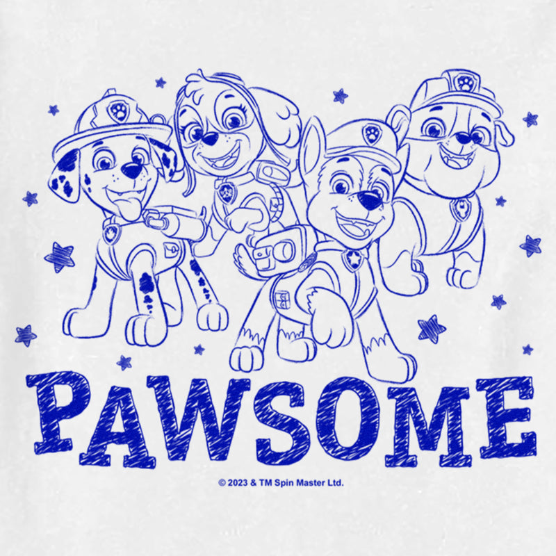 Toddler's PAW Patrol Pawsome Team T-Shirt