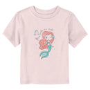 Toddler's The Little Mermaid Ariel and Flounder You Make Me Smile T-Shirt