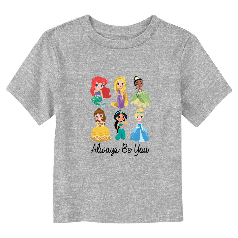 Toddler's Disney Princess Chibi Princesses Always Be You T-Shirt