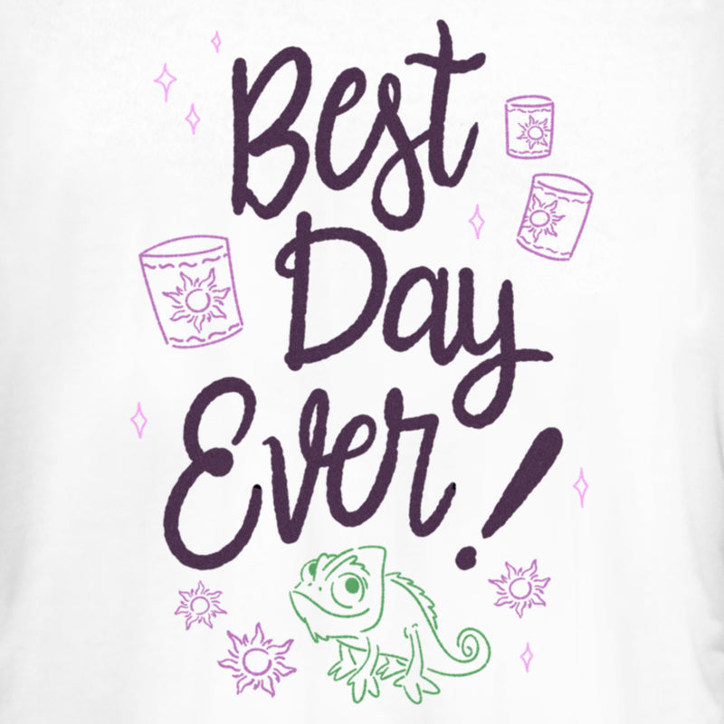 Junior's Tangled Best Day Ever Pascal T-Shirt
