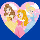 Toddler's Disney Princess Cartoon Princesses Heart T-Shirt