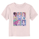 Toddler's Disney Princess Anime Portraits T-Shirt