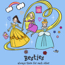 Toddler's Disney Princess Besties Always for Each Other T-Shirt