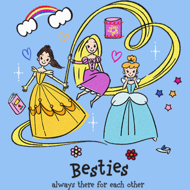 Toddler's Disney Princess Besties Always for Each Other T-Shirt