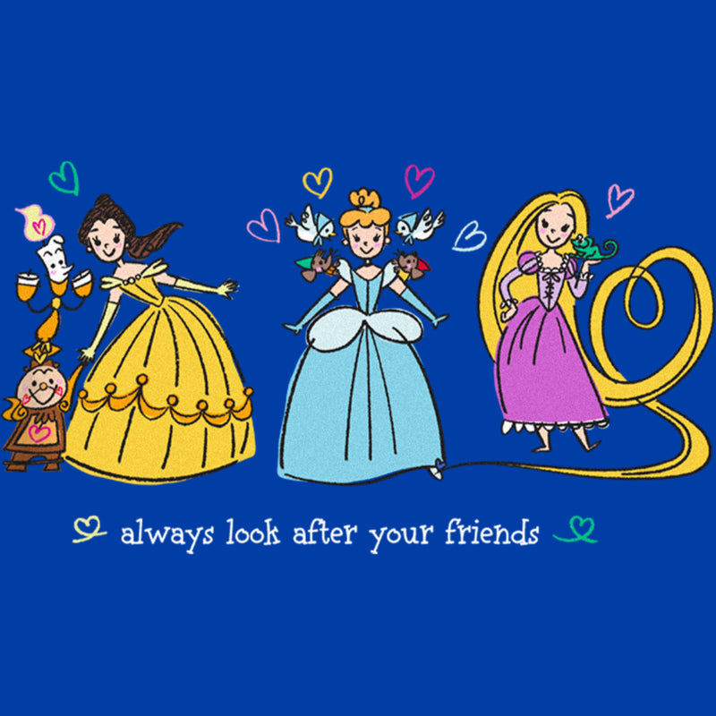 Toddler's Disney Princess Always Look After Your Friends T-Shirt