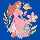 Boy's The Little Mermaid Ariel Cartoon Friends T-Shirt