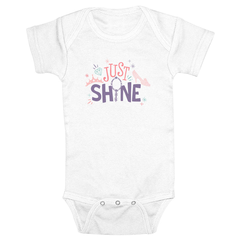 Infant's Cinderella Just Shine Icons Onesie