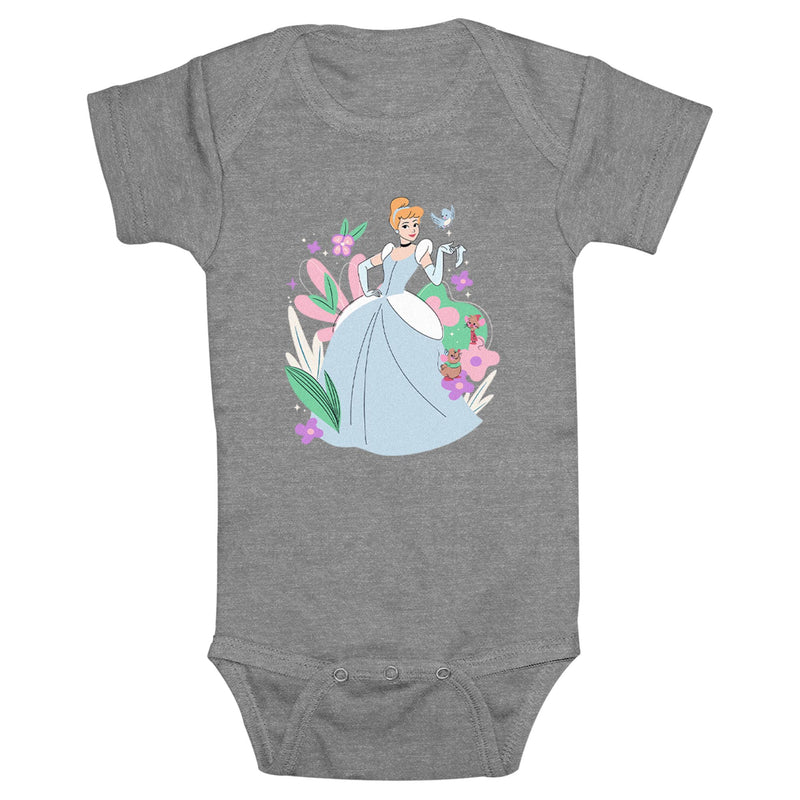 Infant's Beauty and the Beast With Friends Onesie