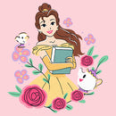 Infant's Beauty and the Beast Belle with Book Onesie