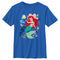 Boy's The Little Mermaid Ariel and Flounder Sea T-Shirt