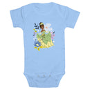 Infant's The Princess and the Frog Floral Tiana Onesie