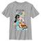 Boy's Aladdin Jasmine and Rajah Princess in Charge T-Shirt