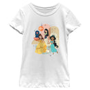 Girl's Disney Cute Trio Pose T-Shirt