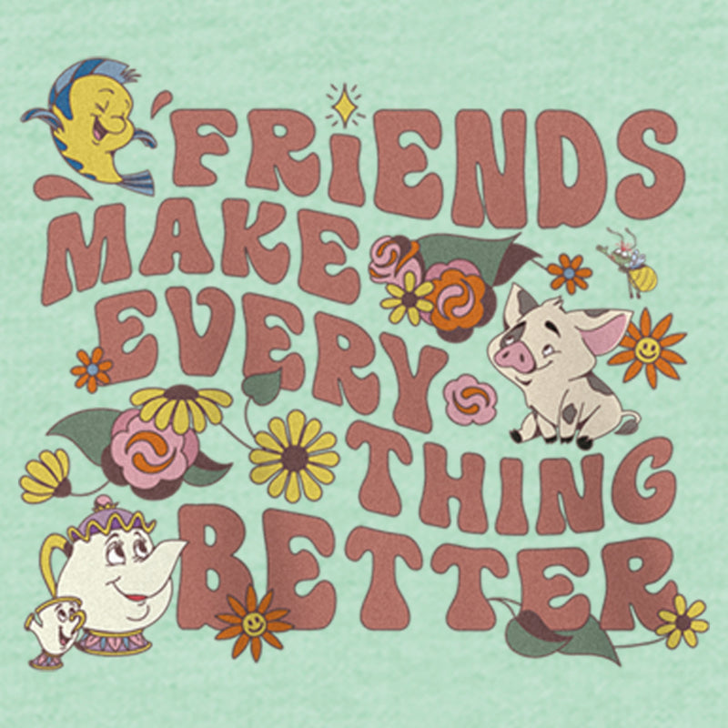 Girl's Disney Friends Make Every Thing Better T-Shirt