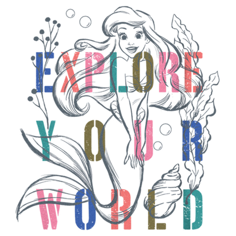 Boy's The Little Mermaid Ariel Explore Your World T-Shirt