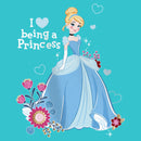 Girl's Cinderella I Heart Being a Princess T-Shirt