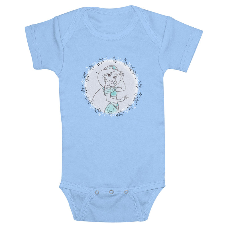 Infant's Aladdin Jasmine Portrait Onesie