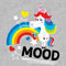 Men's Inside Out Rainbow Unicorn Mood T-Shirt