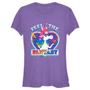 Junior's Inside Out Rainbow Unicorn Feel the Fantasy T-Shirt