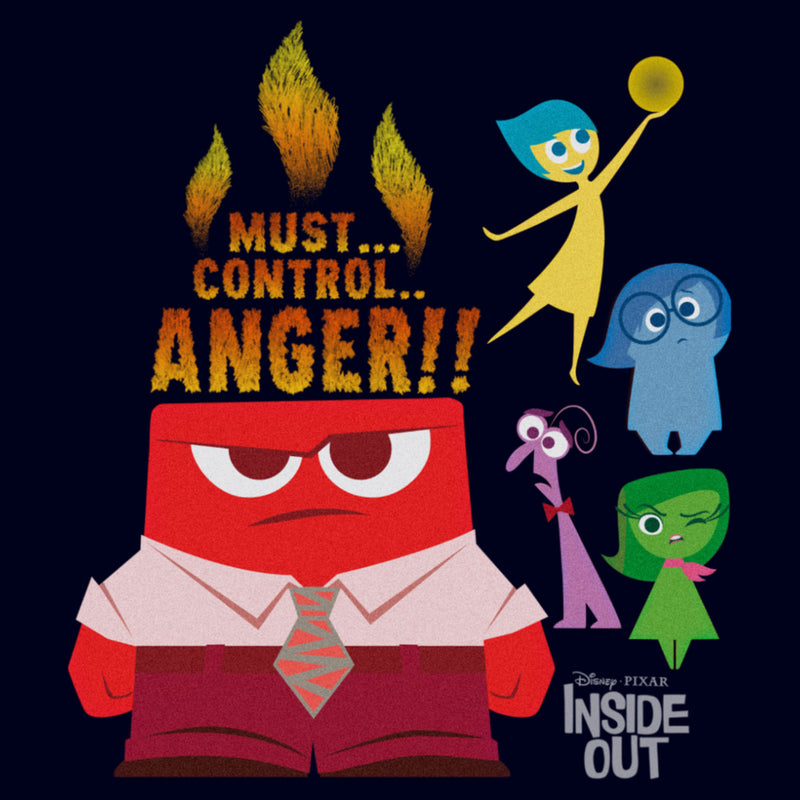 Men's Inside Out Must Control Anger T-Shirt