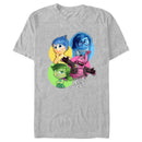 Men's Inside Out Emotions and Bing Bong Icons T-Shirt