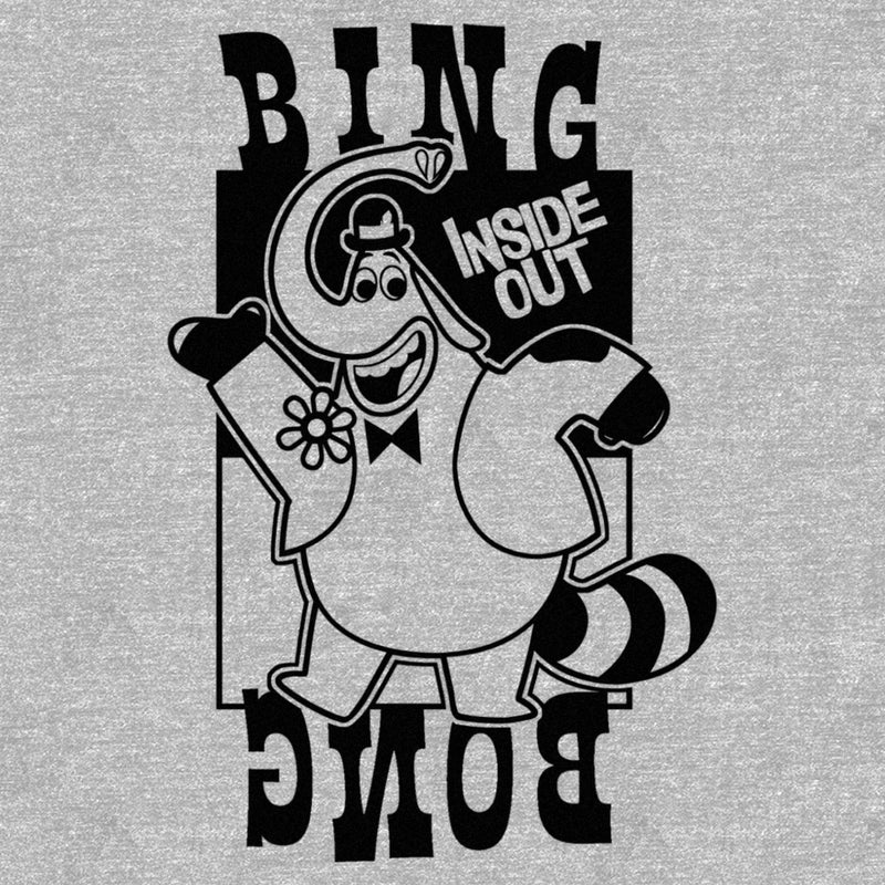 Men's Inside Out Monochrome Bing Bong T-Shirt